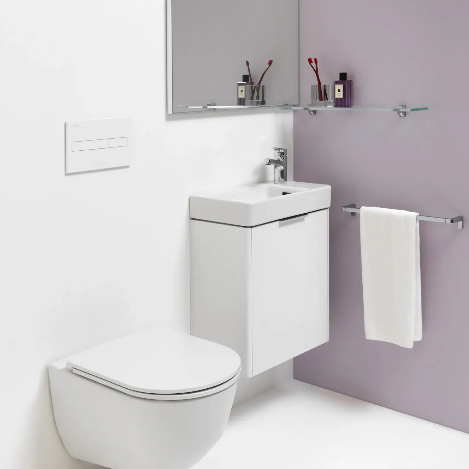 Laufen Toiletter^Pro væghængt toilet inkl. SoftClose toiletsæde hvid