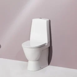Best Laufen Pro-N toilet m/skjult P-lås hvid