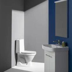 Laufen Toiletter^Rigo toilet m/skjult S-lås hvid