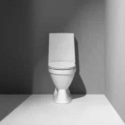 Laufen Toiletter^Rigo toilet m/skjult S-lås hvid
