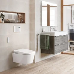 Hot Laufen Roca Inspira væghængt duschtoilet inkl. softclose sæde hvid