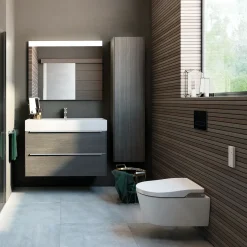 Hot Laufen Roca Inspira væghængt duschtoilet inkl. softclose sæde hvid