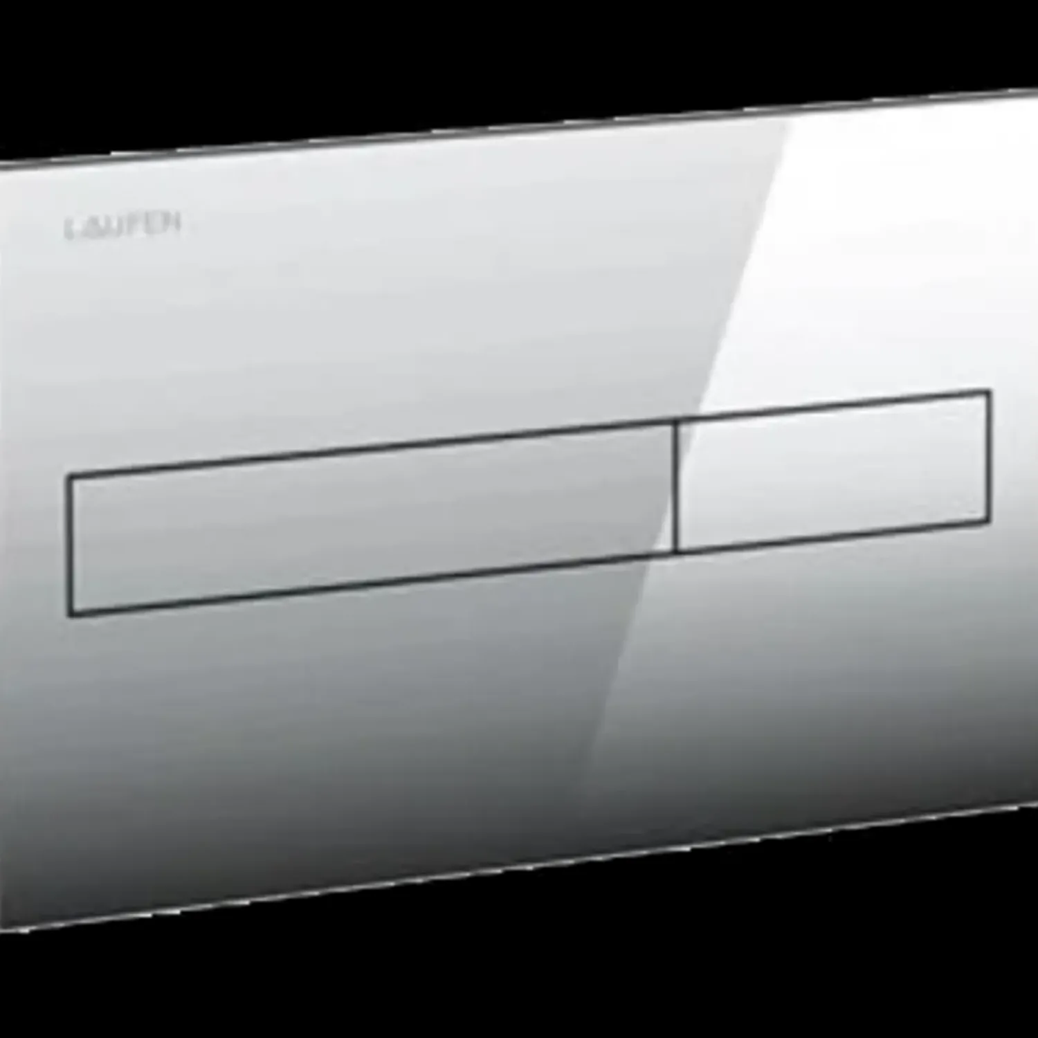 Hot Laufen toilet trykknap 160x10x250 mm krom