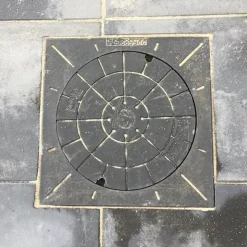 Lauridsen dæksel m/fals Ø315 mm