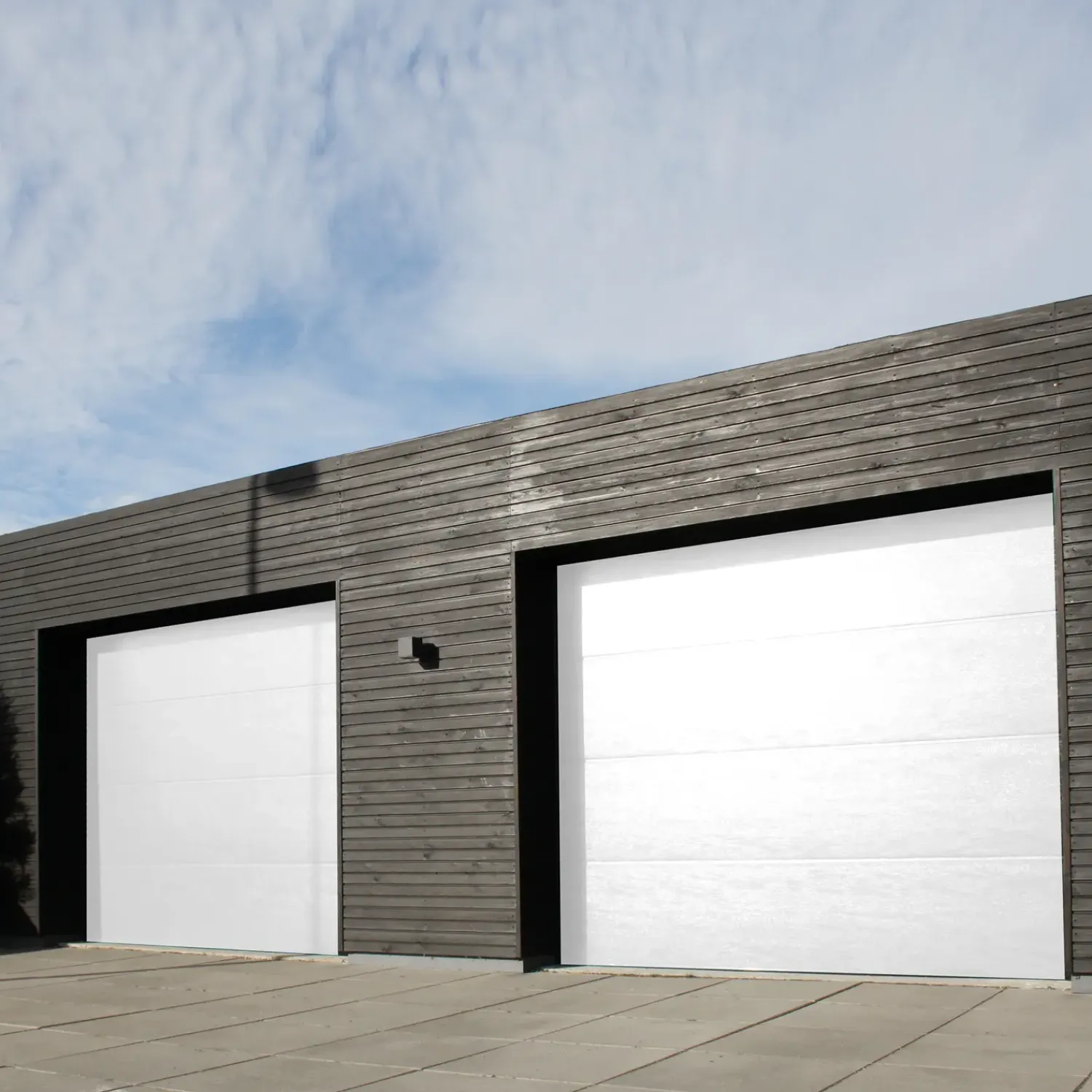 Best Ledhejseport hvid B2410 x H2140 mm