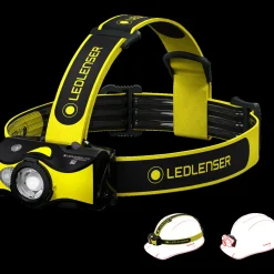 Best Ledlenser iH9R pandelampe inkl. 1xgenopladelig batteri sort