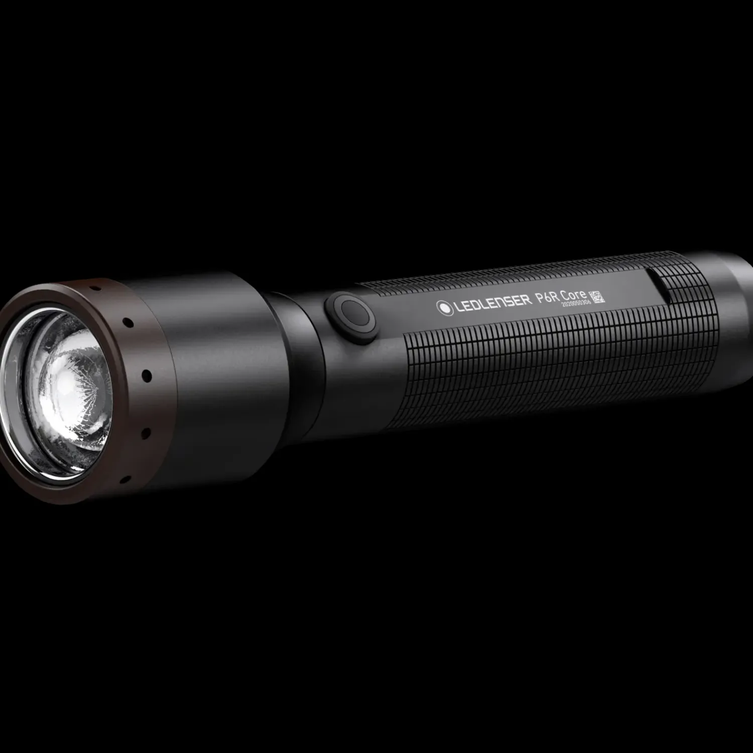 Ledlenser Lommelygter^P6R Core lommelygte inkl. 1xgenopladelig batteri sort