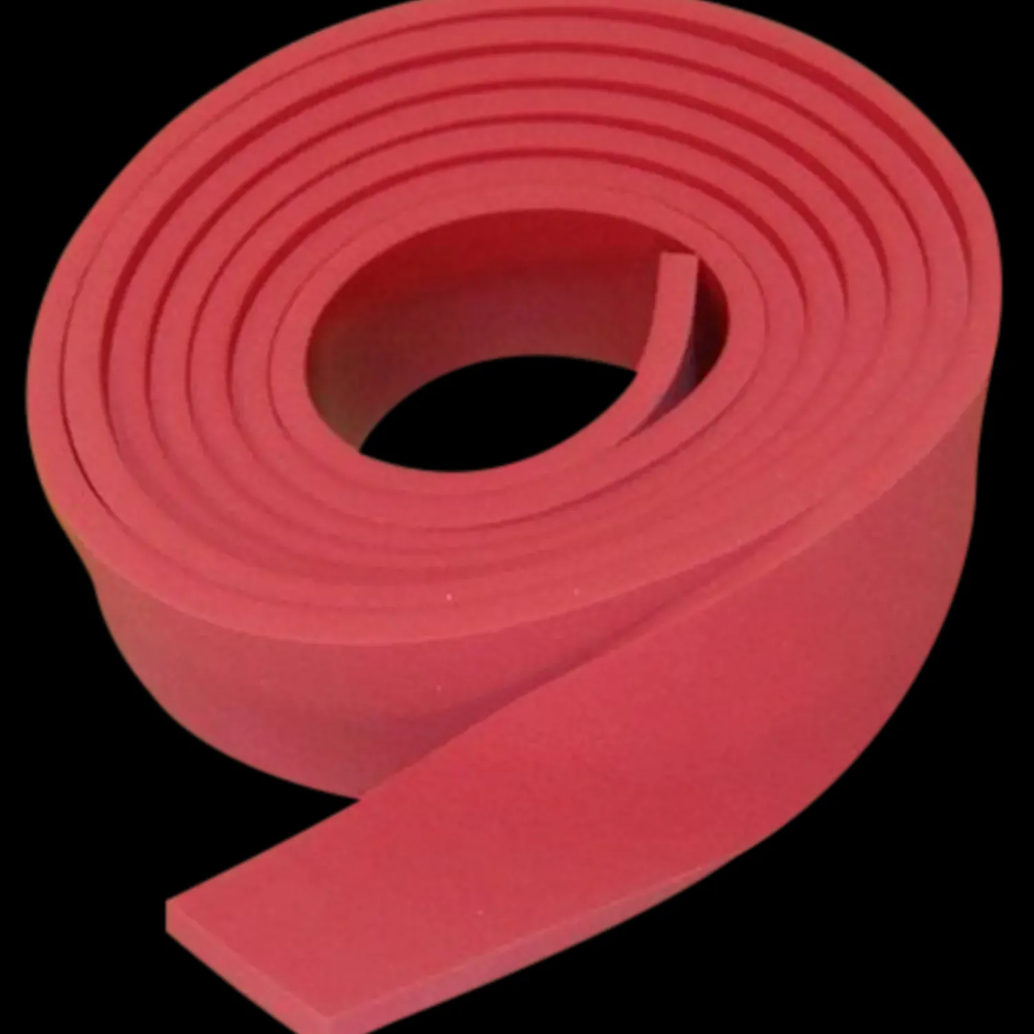 New Lewis Sylomer TSS trinlydsstrimler rød 12x80x5000 mm