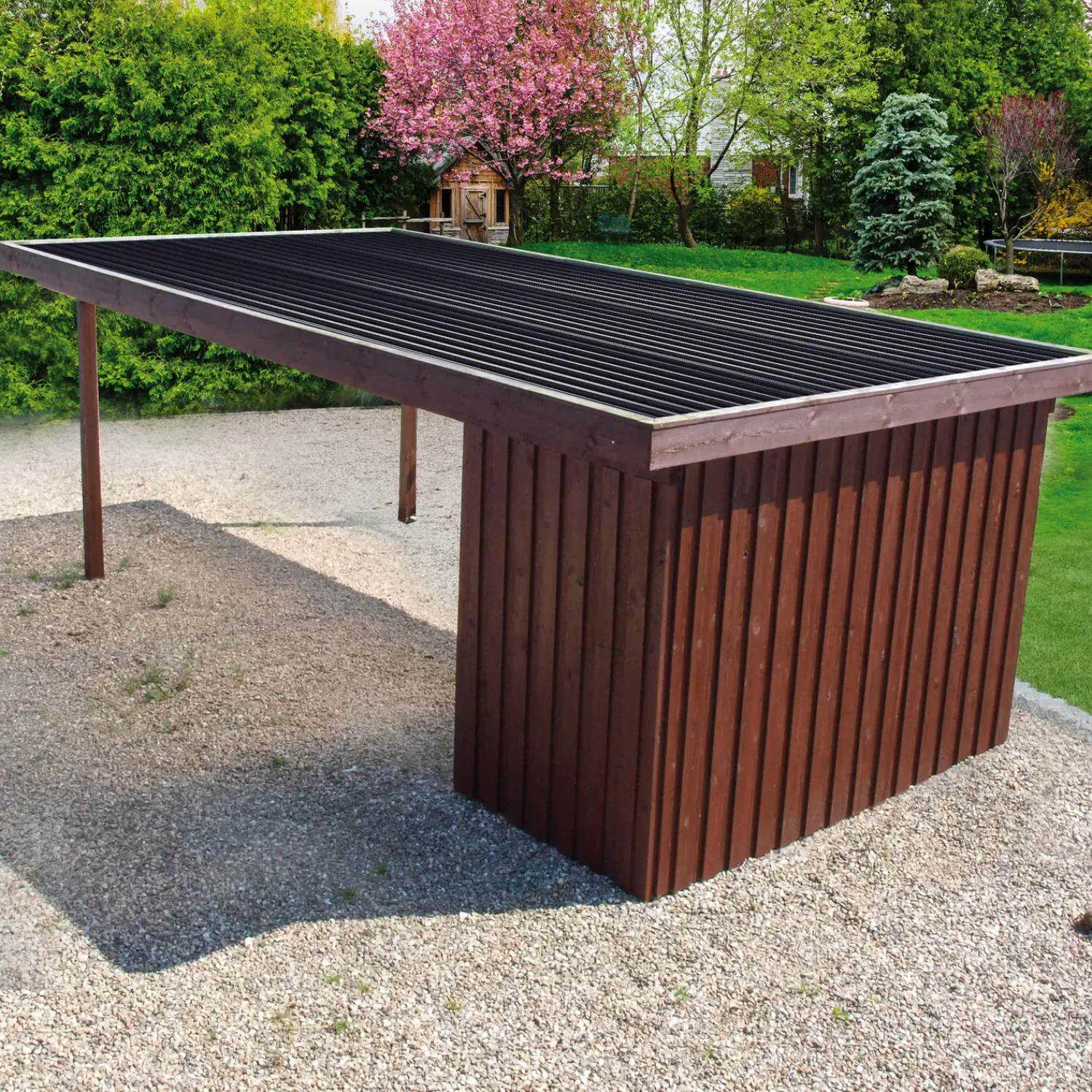 New Lindab Coverline tagplade LP20 0,4 mm x 244 cm x 107,2 cm