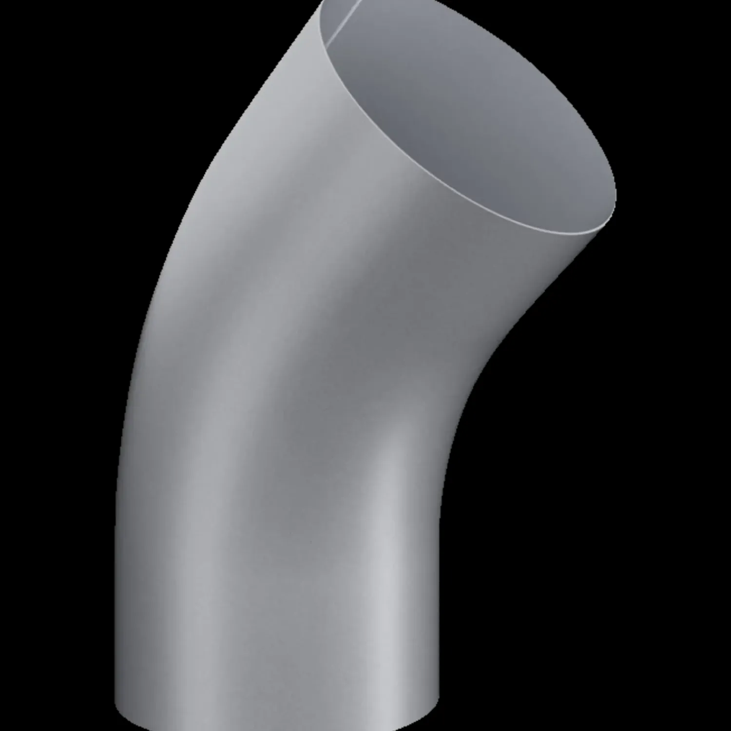 Lindab Ståltagrender^Rainline bøjning - Ø75/70°