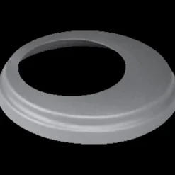 Lindab Ståltagrender^Rainline brøndkrave Ø75/110 mm