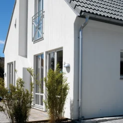 Lindab Ståltagrender^Rainline halvrund tagrende 125x6000 mm