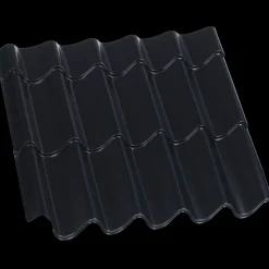 Hot Lindab Topline 40 tagplade m/facon 0,5 mm sort