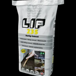 Outlet Lip 235 hurtig cement, 20 kg, grå