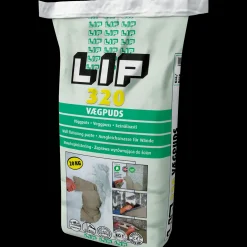 Dame Lip Mørtel Og Puds^320 vægpuds grå, 20 kg