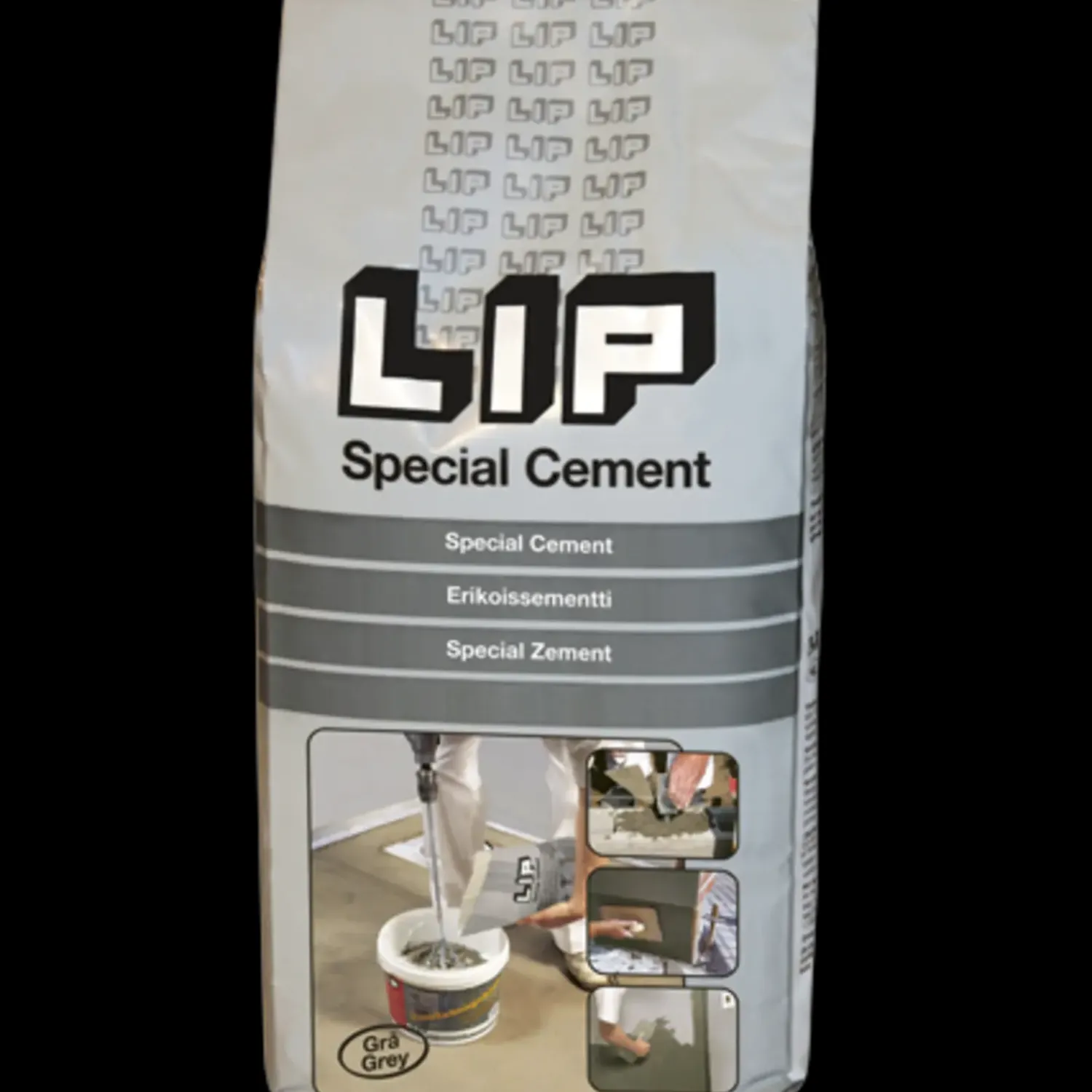 Dame Lip Cement^special cement grå, 5 kg