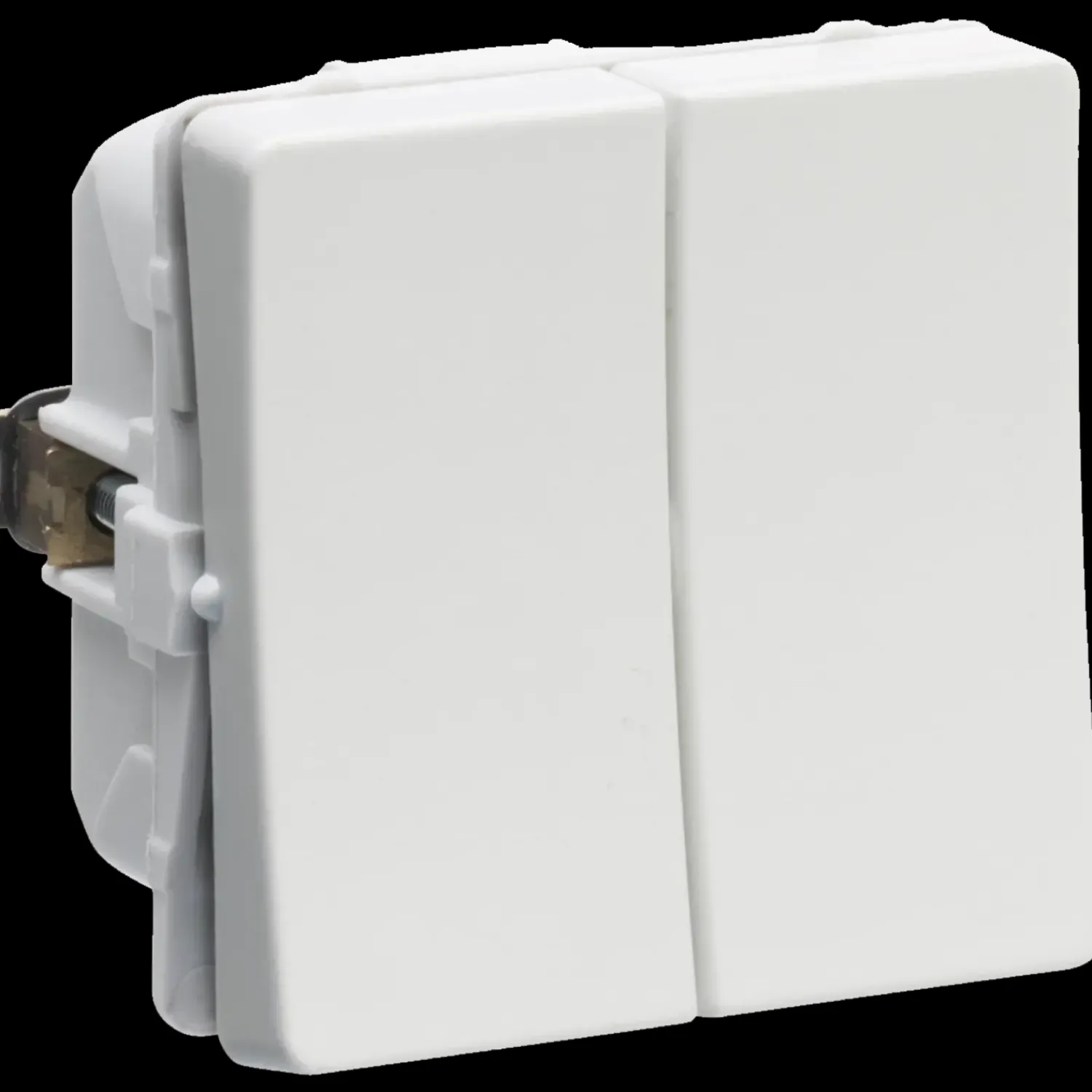 Clearance LK Lauritz Knudsen LK Fuga afbryder krone lysegrå