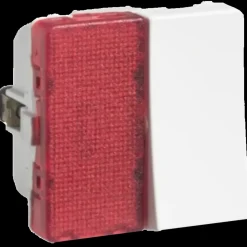 Discount LK Lauritz Knudsen LK Fuga afbryder m/lampe 1-pol hvid