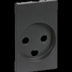 Best LK Lauritz Knudsen LK Fuga afdækning stikkontakt m/jord 1 1/2 modul koksgrå