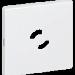 LK Lauritz Knudsen Dåser Og Underlag^LK Fuga afdækning u/jord gl. lampestikkontakt hvid