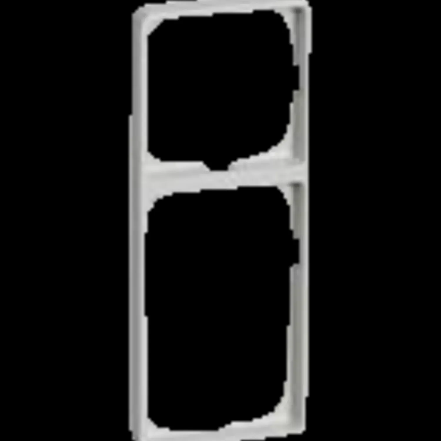 LK Lauritz Knudsen Dåser Og Underlag^LK Fuga baseline 50 ramme 2 1/2 modul lysegrå