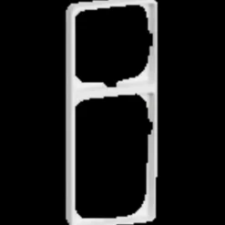 New LK Lauritz Knudsen LK Fuga baseline 50 ramme 2 1/2 modul hvid