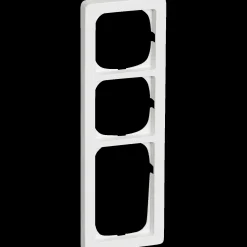 LK Lauritz Knudsen Dåser Og Underlag^LK Fuga baseline 63 ramme 3 1/2 modul hvid