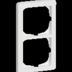 Hot LK Lauritz Knudsen LK Fuga baseline 63 ramme 2x1 modul hvid