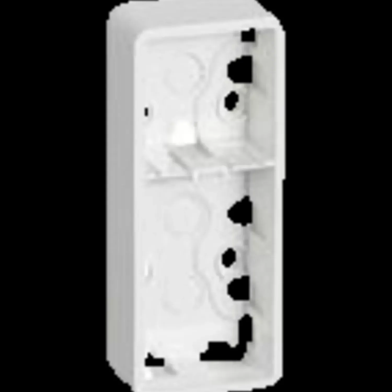 New LK Lauritz Knudsen LK Fuga baseline underlag 2 1/2 modul hvid