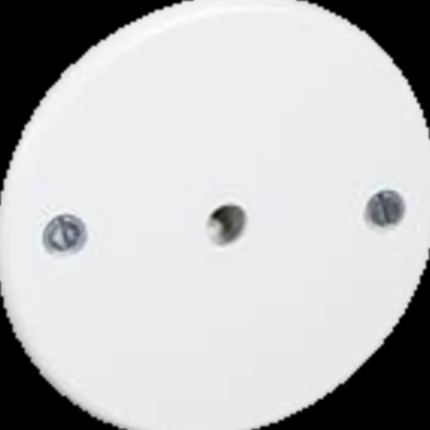 New LK Lauritz Knudsen LK Fuga dæksel udløb m/aflastning hvid