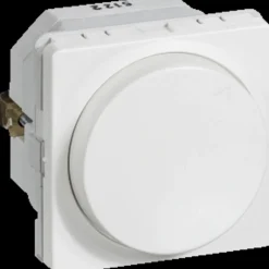 LK Lauritz Knudsen Stikkontakter Og Afbrydere^LK Fuga drejelysdæmper hvid