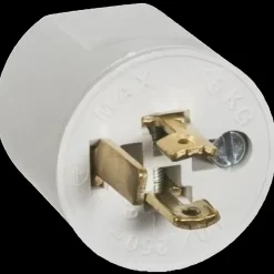 Discount LK Lauritz Knudsen LK Fuga lampestikprop m/jord lysegrå