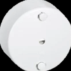LK Lauritz Knudsen Dåser Og Underlag^LK Fuga lampeudtag clipsroset m/jord Ø80 mm hvid