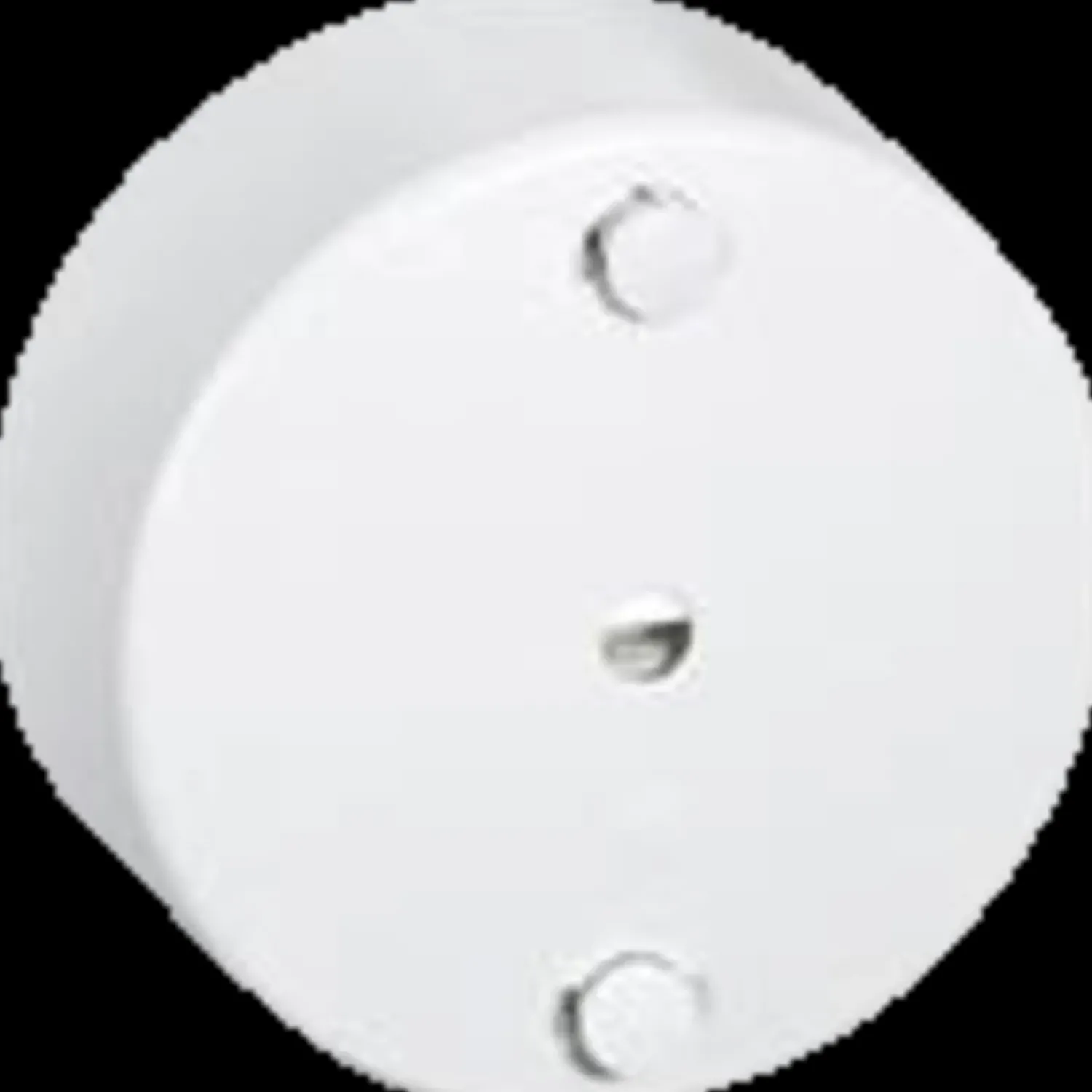 LK Lauritz Knudsen Dåser Og Underlag^LK Fuga lampeudtag clipsroset m/jord Ø80 mm hvid