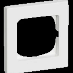 LK Lauritz Knudsen Dåser Og Underlag^LK Fuga softline 63 ramme 1 modul hvid