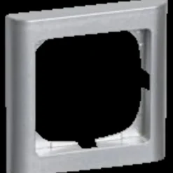 LK Lauritz Knudsen Dåser Og Underlag^LK Fuga softline 63 ramme 1 modul stål