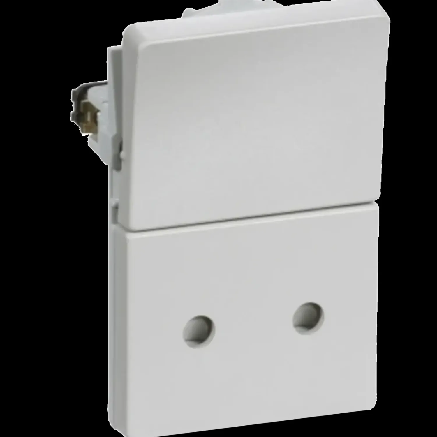 Hot LK Lauritz Knudsen LK Fuga stikkontakt u/jord 1 1/2 modul lysegrå