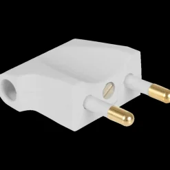 LK Lauritz Knudsen Stikkontakter Og Afbrydere^LK vinkel hanstik lysegrå 2 stk