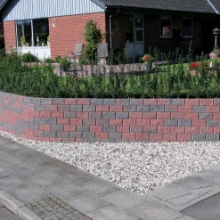 RBR Støttemure^Lock-Block Colourmix - 15x30x17,5 cm