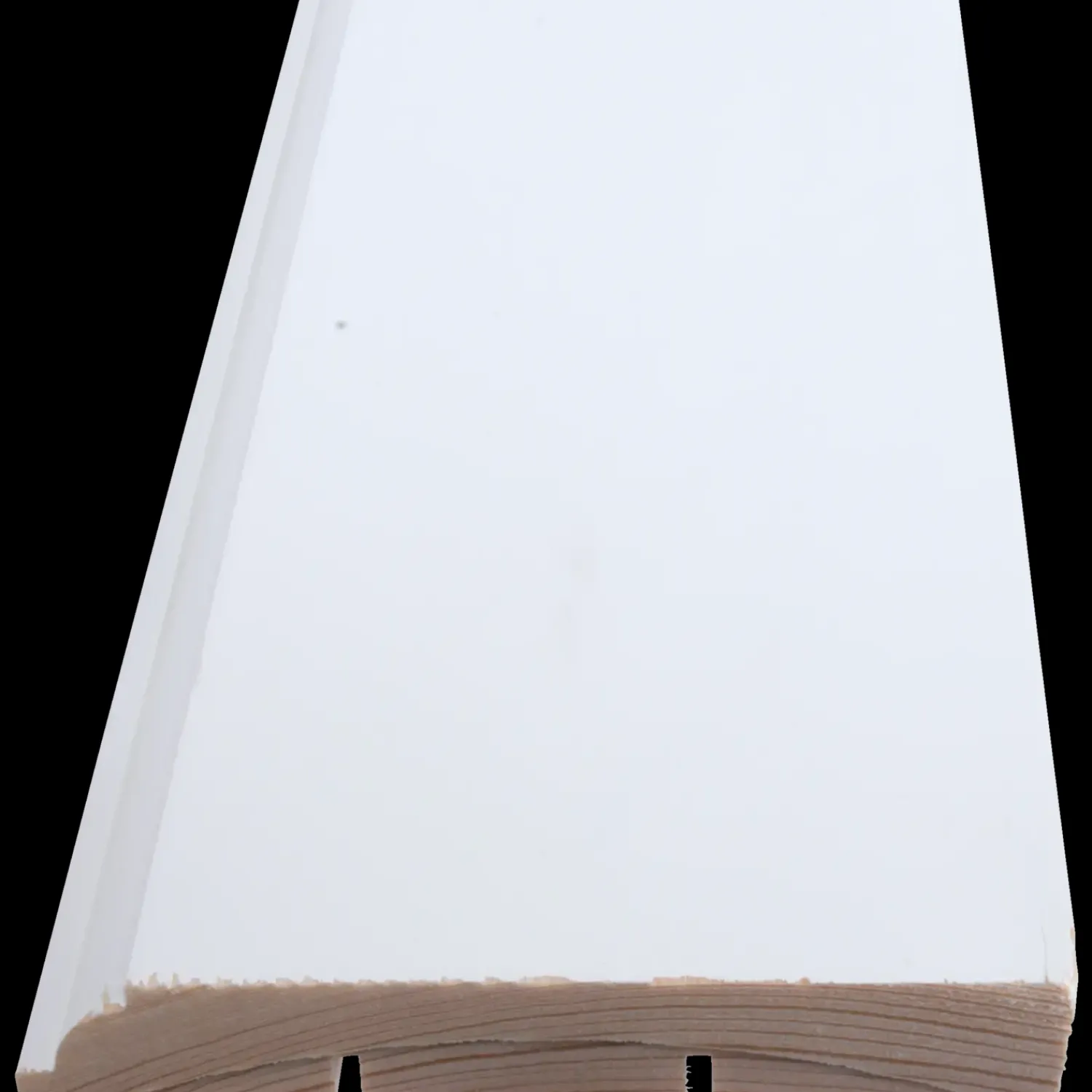 LTI Fodlister^25 fodliste almue fyr/hvidmalet 15 x 91 x 4200 mm