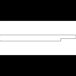 Best LTI lysning hvid MDF S 16x245x4200 mm