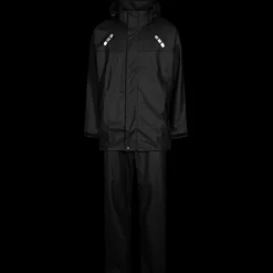 New Lyngsøe Microflex PU regnsæt sort str. XL