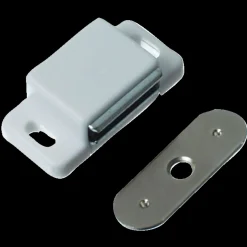 Sale Peder Nielsen Magnetlås 6 kg 2 stk hvid