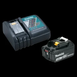 Makita Batterier Og Opladere^191A24-4 18V LXT batteri pakke BL1830B 3.0 Ah batteri +DC18RC lynlader
