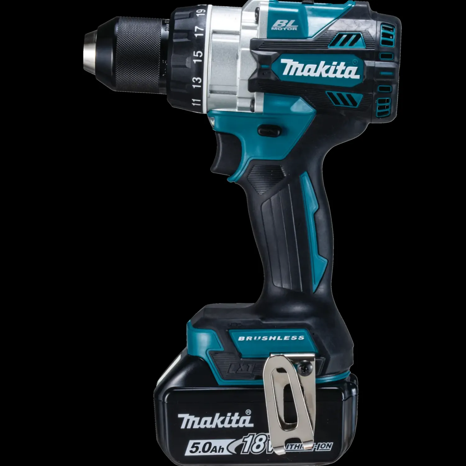 Makita Bore- Og Skruemaskiner^DHP486RTR-DAV slagboremaskine 18V inkl. 2x5,0 Ah batteri og lader