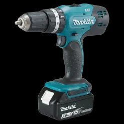 Makita Bore- Og Skruemaskiner^DHP453SFX4 18V LXT slagboremaskine 2x3,0 Ah
