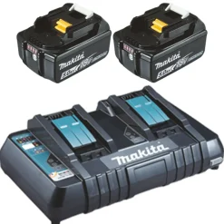 Discount Makita DLM382PT2 akku plæneklipper LXT 2x18V 2x5,0 Ah