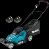 Clearance Makita DLM432PT2 2x18V LXT plæneklipper 2x5,0 Ah batteri/lader