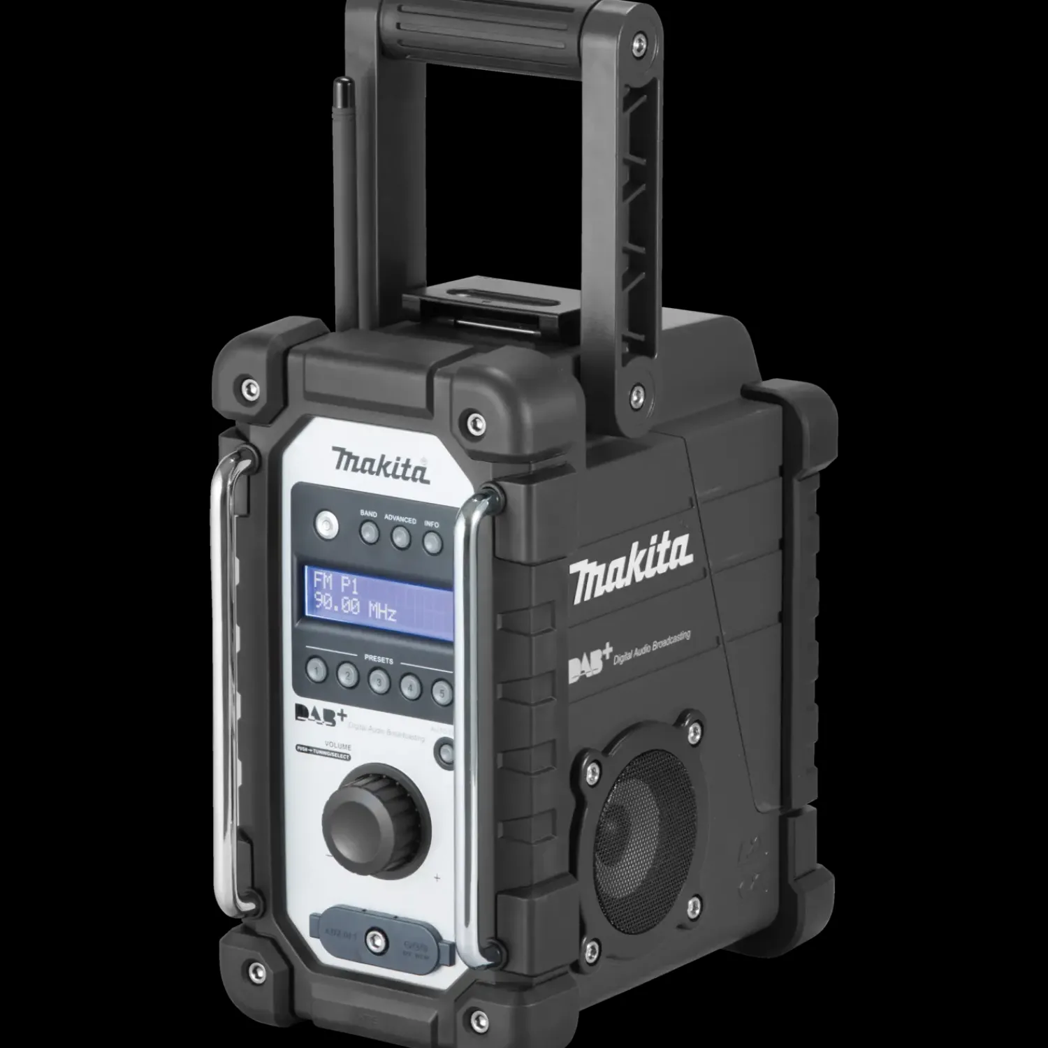 Online Makita DMR110B DAB+ arbejdsradio sort solo