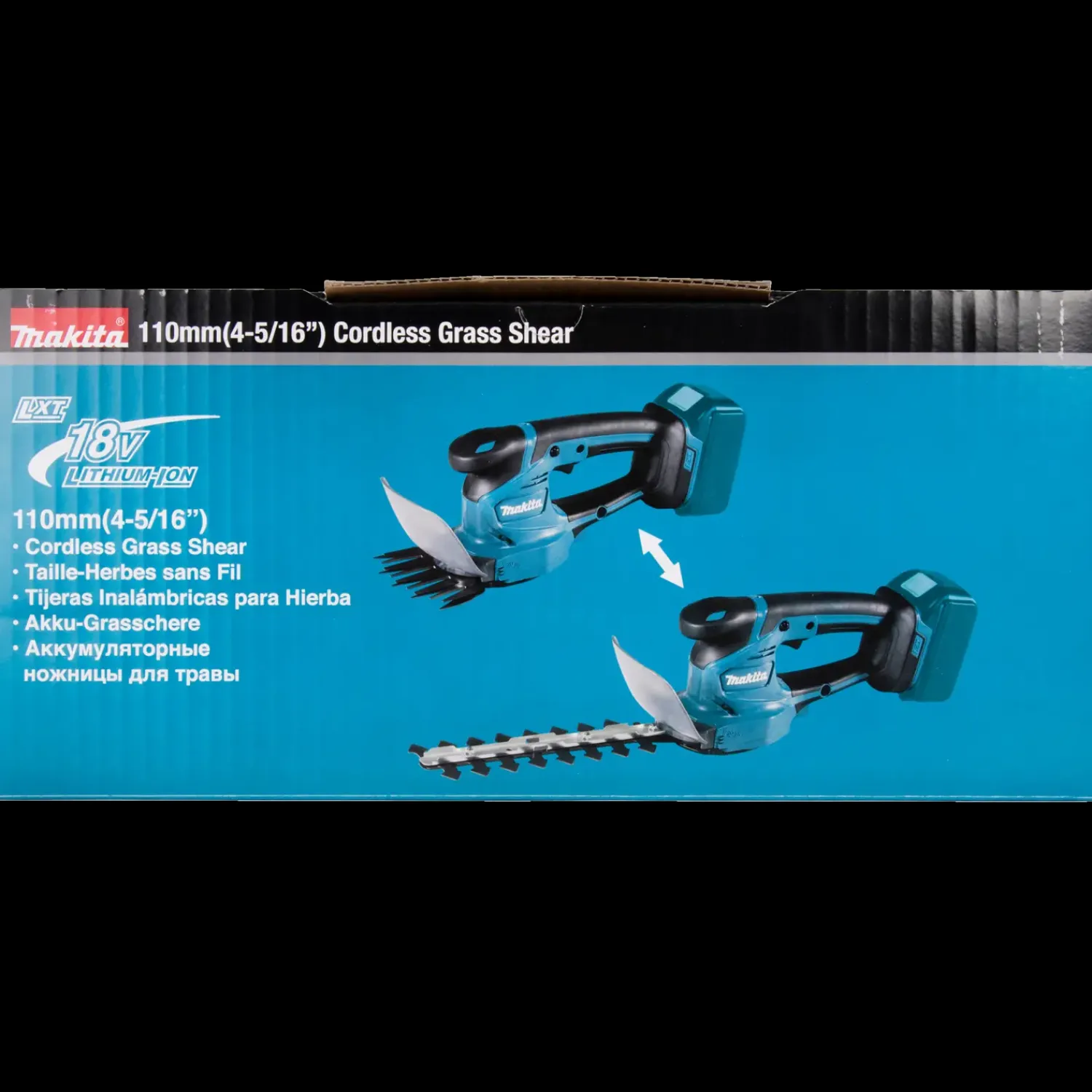 Makita Kantskærere Og Fugerensere^DUM111SYX 18V LXT kantklipper 1.5 Ah batteri og lader